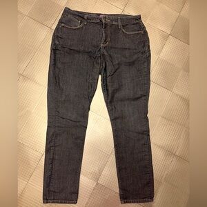 NYDJ Womans Size 16 Legging Jean Original Slimming fit Dark Wash High Rise Ankle